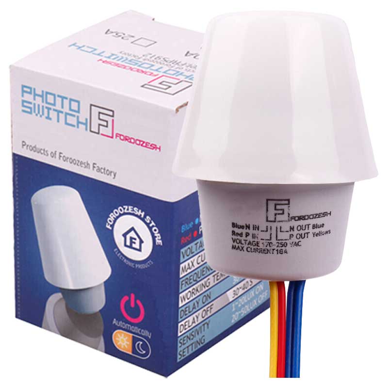 فتوسل 25 آمپر تایمر دار