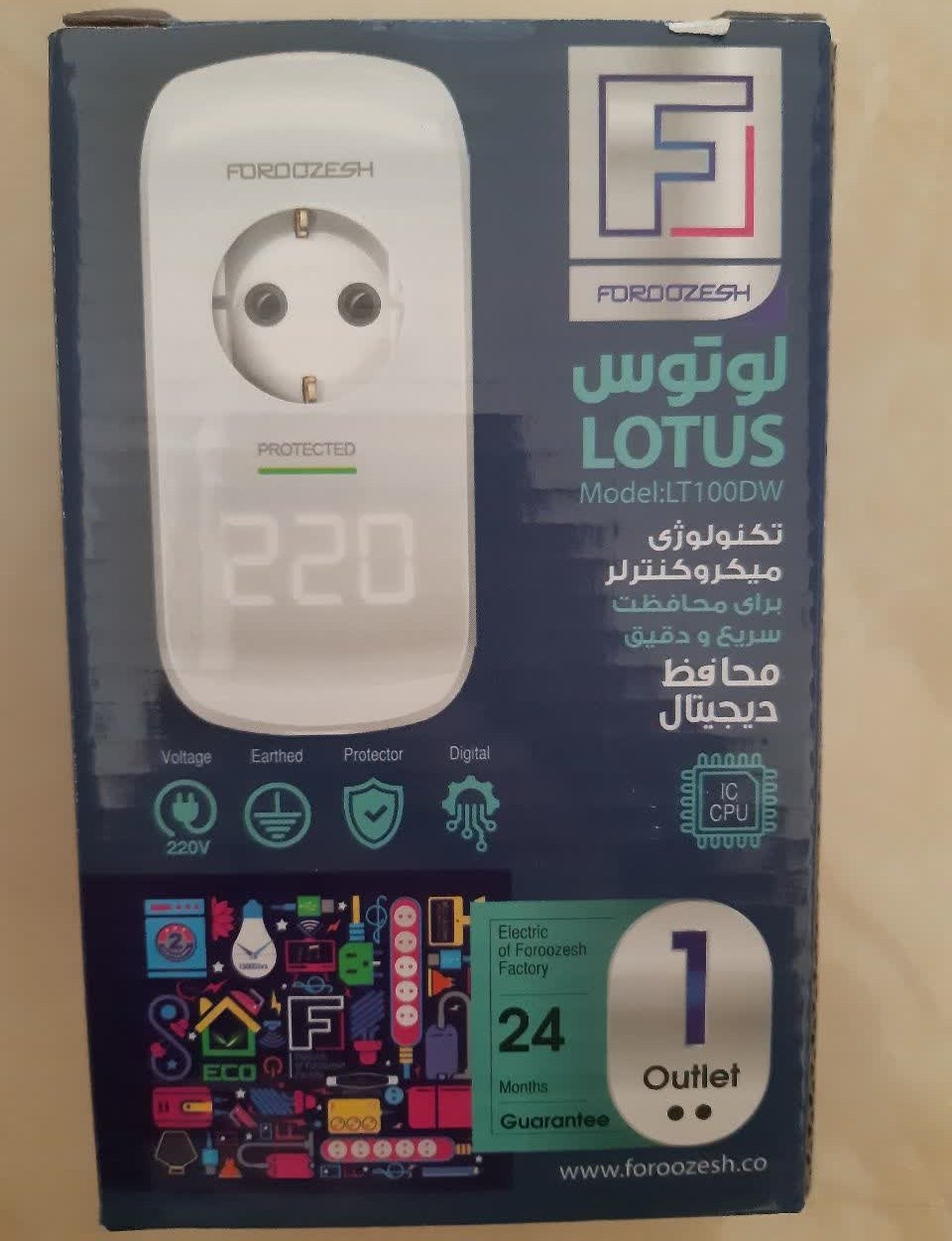 ﻣﺤﺎﻓﻆ 2 ﺧﺎﻧﻪ دﯾﺠﯿﺘﺎل ارت دار لباسشویی و ظرفشویی